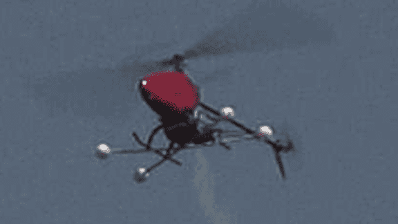 Autonomous Autorotation of an RC Helicopter